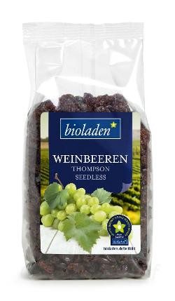 Produktfoto zu Weinbeeren blau 250g (WBI)