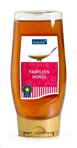 Produktfoto zu Familienhonig flüssig 500g WBI