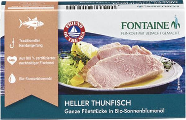 Produktfoto zu Heller Thunfisch in Öl (FON)