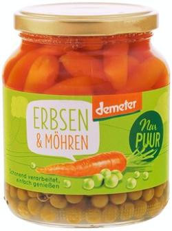 Produktfoto zu Erbsen & Möhren 350g (NPU)