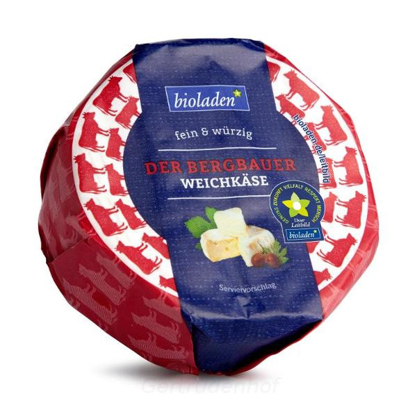 Produktfoto zu Bergbauer Weichkäse fein_würz.