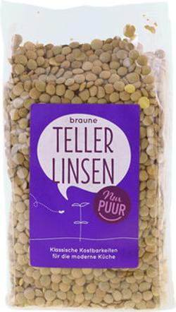 Produktfoto zu Braune Tellerlinsen 500g NPU