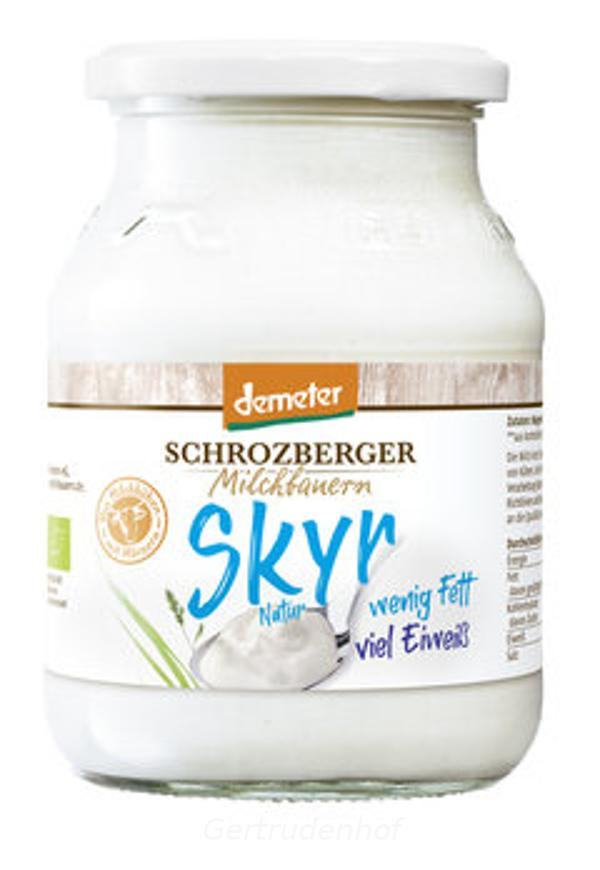 Produktfoto zu Skyr Natur im Glas 500 g SBG