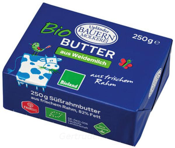 Produktfoto zu Butter Süßrahm 250g (UBM)