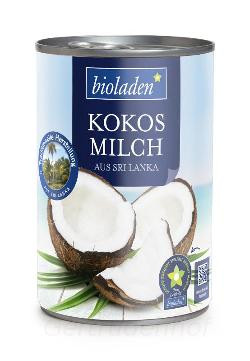 Produktfoto zu Kokosmilch, 400 ml (biol)