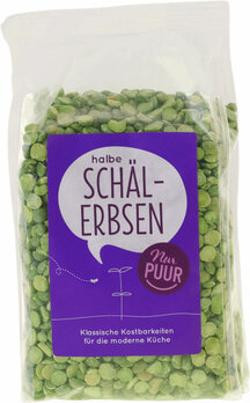 Produktfoto zu Halbe Schälerbsen 500g (nur)