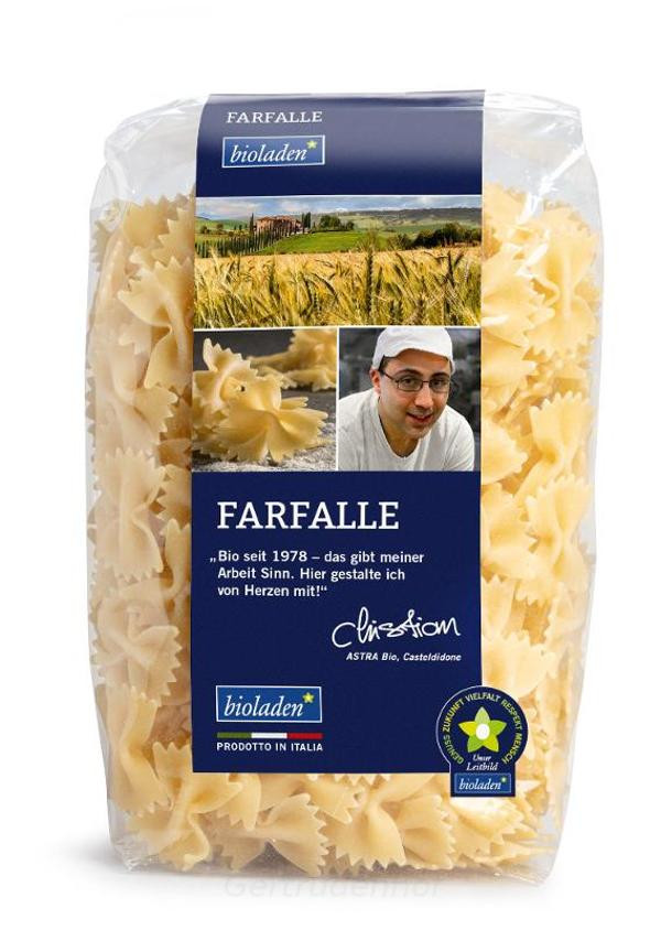 Produktfoto zu bioladen Farfalle 500g