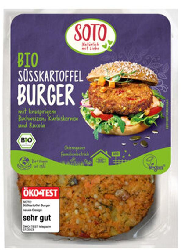 Produktfoto zu Süßkartoff-Burger 160g (SOF)