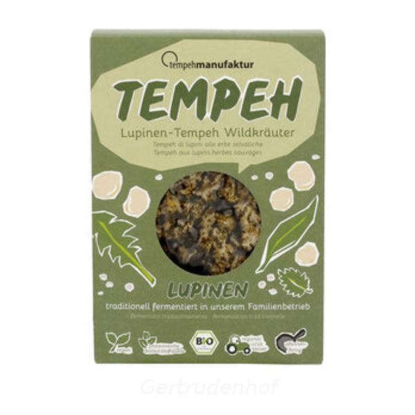 Produktfoto zu Tempeh Lupinen Wildkräuter