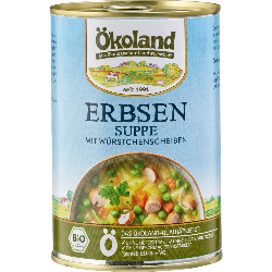 Produktfoto zu Erbsensuppe m. Würstchen ÖKL