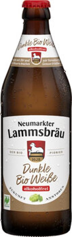 Produktfoto zu Lammsbräu dunkle Weiße alkfrei