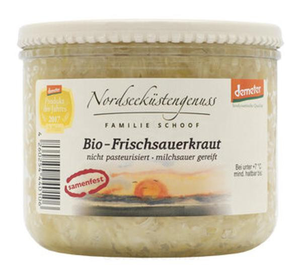 Produktfoto zu Frischsauerkraut im Glas 410g