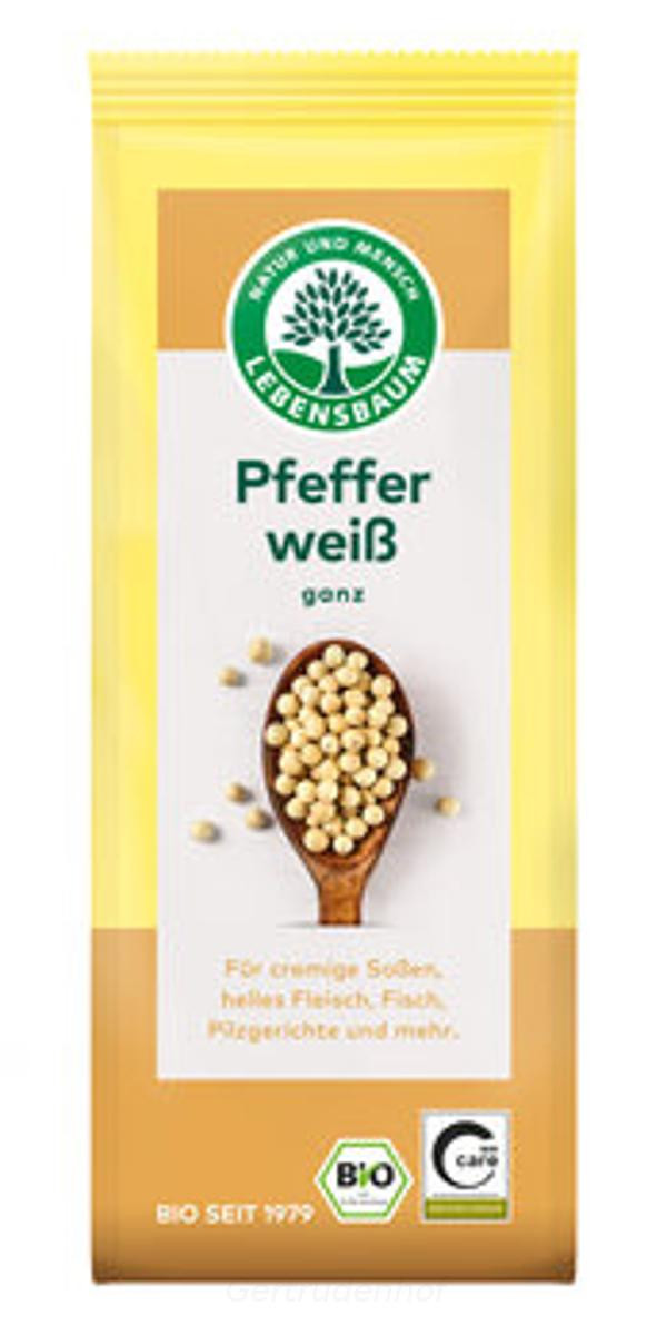 Produktfoto zu Pfeffer weiß ganz 50g (LEB)