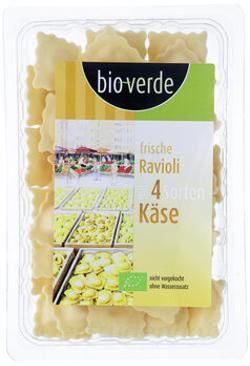 Produktfoto zu Ravioli 4 Sorten Käse 250g