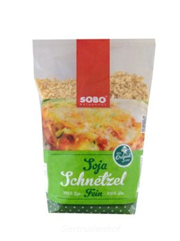 Produktfoto zu Sojaschnetzel FEIN 200 g (SOB)