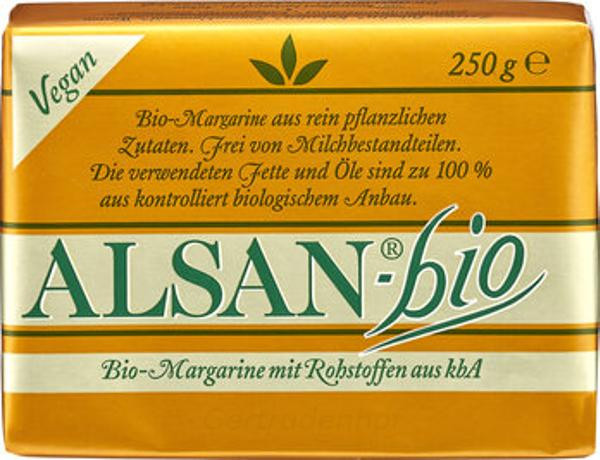 Produktfoto zu Margarine: Alsan, 250g