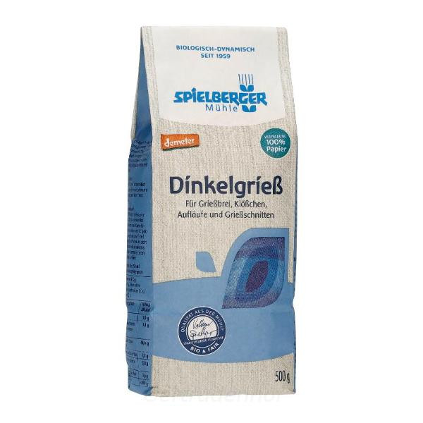 Produktfoto zu Dinkelgrieß 500 g (SPI)