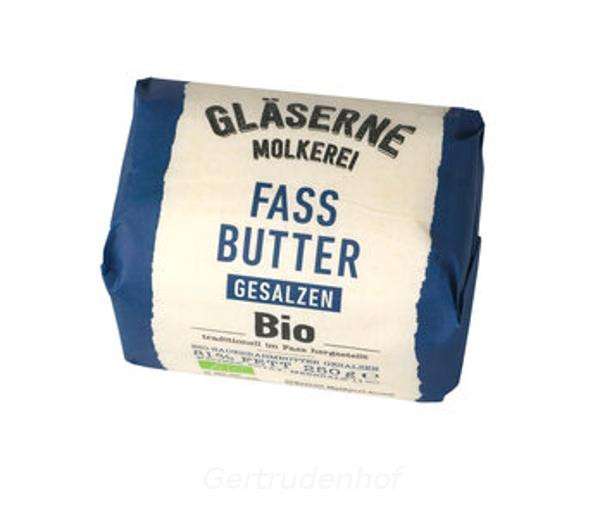 Produktfoto zu Gesalzene Fassbutter Sauerrahm