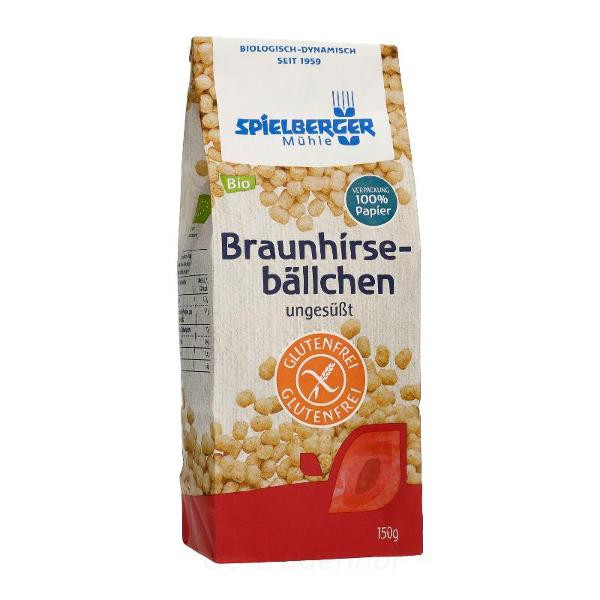 Produktfoto zu Braunhirsebällchen gf 150g SPI