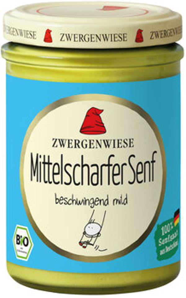 Produktfoto zu Senf mittelscharf 160 ml ZWE