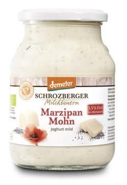 Produktfoto zu Joghurt Marzipan-Mohn 3,5%