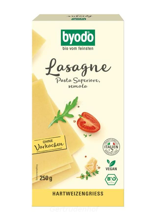 Produktfoto zu A-Lasagneplatten sem. 250g BYO